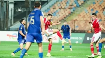 الأهلي ينهي الشوط الأول متقدماً بهدف أمام الترجي وسط فرص ضائعة كثيرة